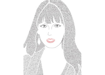 Taylor Swift Lyric Poster
